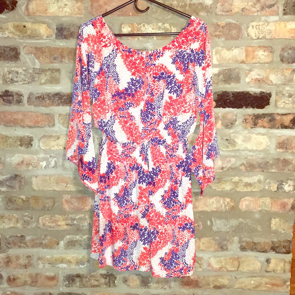 Jessica Simpson flare sleeve dress